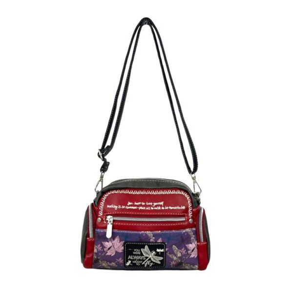 Bolso Bandolera Sweet Candy con Diseño Libélula y Multicompartimentos Mujer - Imagen 9