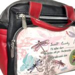 Bolso Bandolera con Diseño Libélula, Asa Corta y 3 Bolsillos Exteriores Mujer - Imagen 15