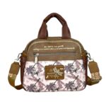 Bolso Bandolera con Diseño Libélula, Asa Corta y 3 Bolsillos Exteriores Mujer - Imagen 6