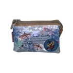 Monedero Sweet Candy con Diseño Libélula y 3 Compartimentos para Mujer