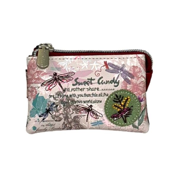 Monedero Sweet Candy con Diseño Libélula y 3 Compartimentos para Mujer - Imagen 2