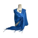 Poncho de Mujer con Colores Lisos, Gran Calidad y Flecos Decorativos - Imagen 5