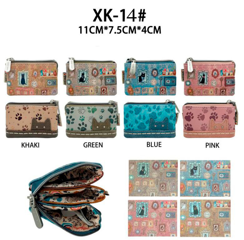 Monedero Sweet Candy de Gato, Caja regalo Mujer