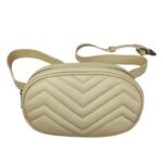 Riñonera de piel compacto con cierre de cremallera - Imagen 5