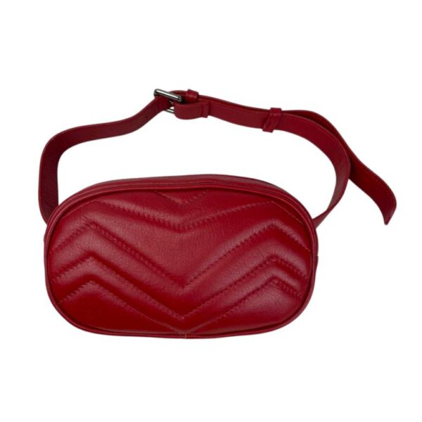 Riñonera de piel compacto con cierre de cremallera - Imagen 6