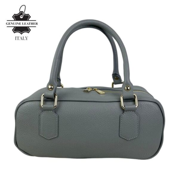 Bolso de Mano en Piel Italiana con Asas Cortas, Tira Bandolera Ajustable y Gran Calidad para Mujer - Imagen 10