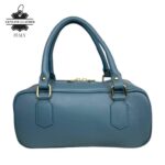 Bolso de Mano en Piel Italiana con Asas Cortas, Tira Bandolera Ajustable y Gran Calidad para Mujer - Imagen 13