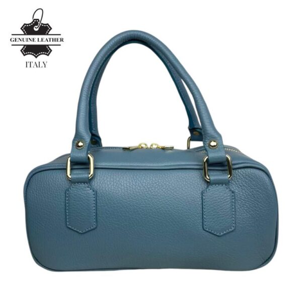 Bolso de Mano en Piel Italiana con Asas Cortas, Tira Bandolera Ajustable y Gran Calidad para Mujer - Imagen 13