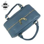 Bolso de Mano en Piel Italiana con Asas Cortas, Tira Bandolera Ajustable y Gran Calidad para Mujer - Imagen 14