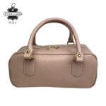 Bolso de Mano en Piel Italiana con Asas Cortas, Tira Bandolera Ajustable y Gran Calidad para Mujer - Imagen 5