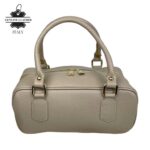 Bolso de Mano en Piel Italiana con Asas Cortas, Tira Bandolera Ajustable y Gran Calidad para Mujer - Imagen 7