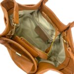 Bolso de Mano en Piel Italiana para Mujer con 2 Asas Cortas, 1 Tira Bandolera y Gran Calidad - Imagen 15