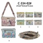 Bolso Bandolera Sintético con Diseño Muñeca Sweet Candy, 3 Compartimentos y Bolsillo Trasero Mujer