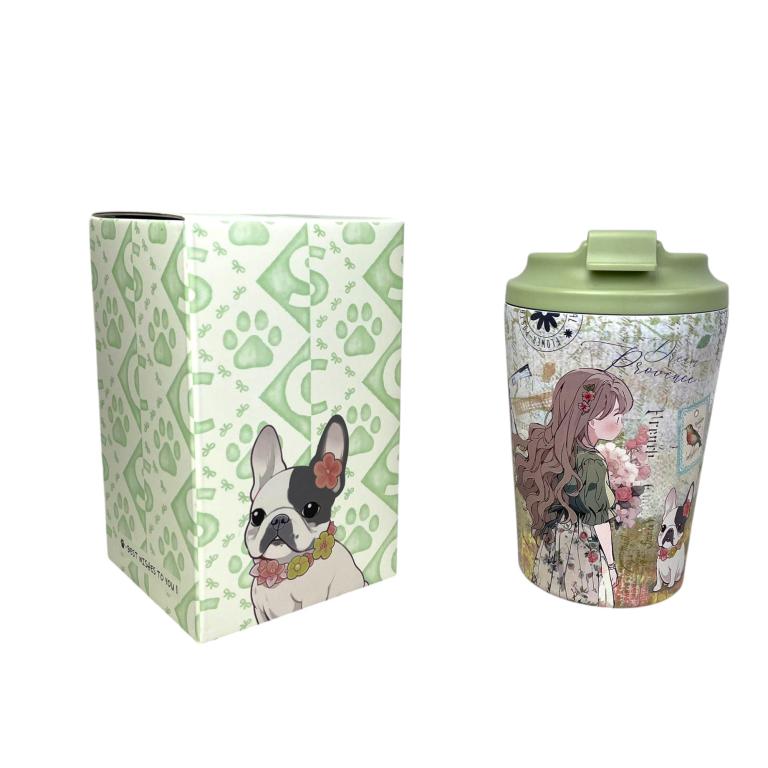 Taza de Café con Diseño de Muñeca Sweet Candy Mujer con Gran Calidad y Base Antideslizante