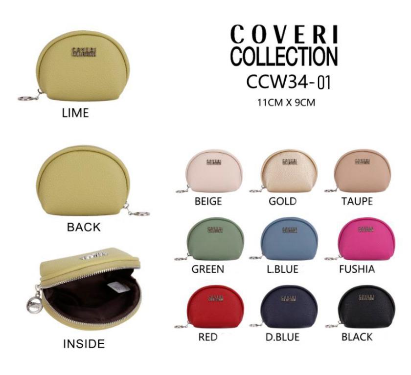 Monedero Sintético Coveri Collection con Cierre de Cremallera para Mujer-All Monedero Sintético Coveri Collection con Cierre de Cremallera para Mujer - Imagen 1