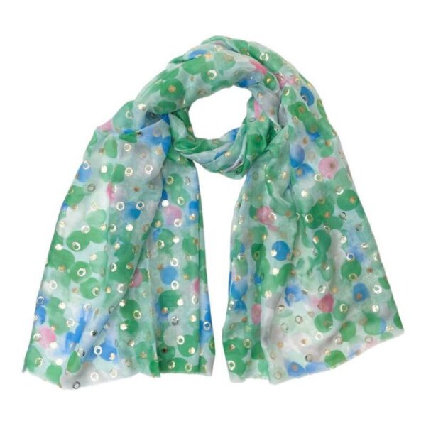 Bufanda de Algodón para Mujer con Preciosos Colores, Bonito Diseño y Gran Calidad - Imagen 5