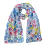 Bufanda de Algodón para Mujer con Preciosos Colores, Bonito Diseño y Gran Calidad