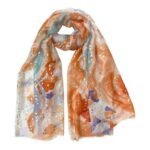 Preciosa Bufanda de Algodón con Vivos Colores y Espectacular Diseño para Mujer - Imagen 7