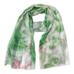 Preciosa Bufanda de Algodón con Vivos Colores y Espectacular Diseño para Mujer - Imagen 8