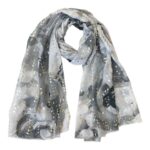 Preciosa Bufanda de Algodón con Vivos Colores y Espectacular Diseño para Mujer - Imagen 5