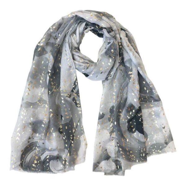 Preciosa Bufanda de Algodón con Vivos Colores y Espectacular Diseño para Mujer - Imagen 5