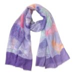 Bonita Bufanda de Algodón con Preciosos Colores y Gran Calidad para Mujer - Imagen 8