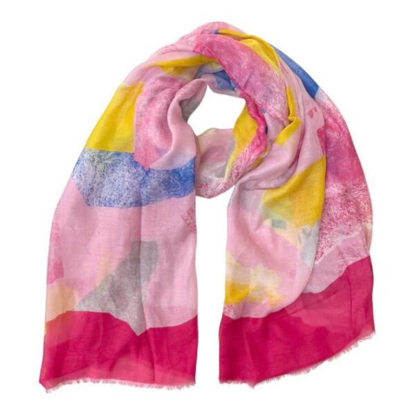 Bonita Bufanda de Algodón con Preciosos Colores y Gran Calidad para Mujer - Imagen 4