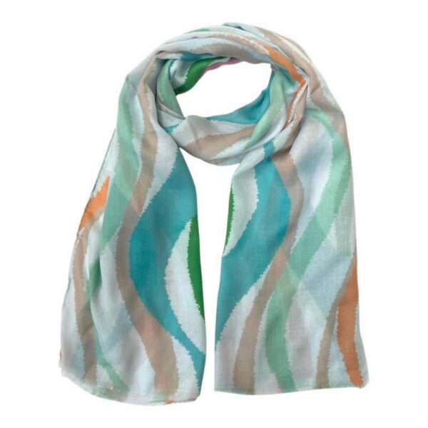 Bonita Bufanda de Algodón con Gran Calidad y Diseño Colorido para Mujer - Imagen 6