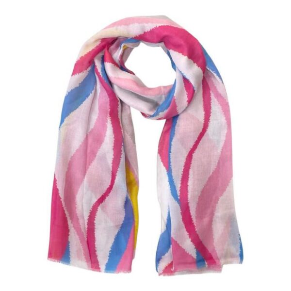 Bonita Bufanda de Algodón con Gran Calidad y Diseño Colorido para Mujer - Imagen 7