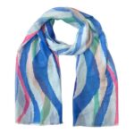 Bonita Bufanda de Algodón con Gran Calidad y Diseño Colorido para Mujer - Imagen 4