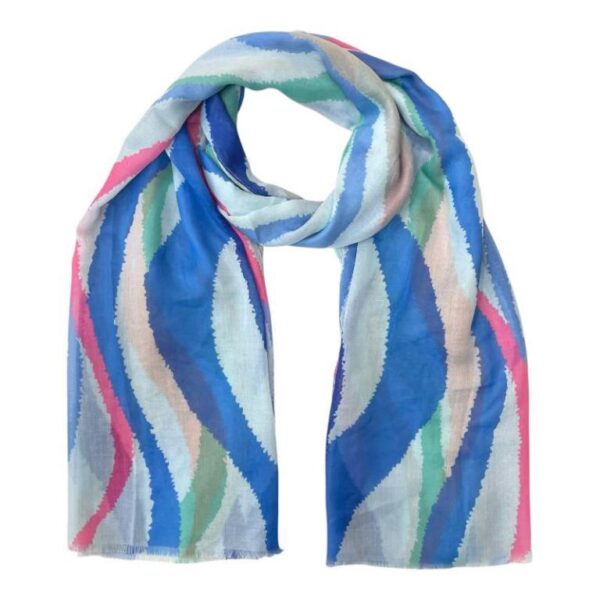 Bonita Bufanda de Algodón con Gran Calidad y Diseño Colorido para Mujer - Imagen 4