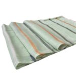 Bufanda de Lino y Algodón para Mujer con Diseño de Rayas de Colores y Gran Calidad - Imagen 8