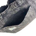 Amplio Bolso de Hombro en Algodón y Tela Vaquera con 2 Asas Largas y Diseño "Good Lucky Lucky" para Mujer - Imagen 7