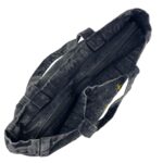 Amplio Bolso de Hombro en Algodón y Tela Vaquera con 2 Asas Largas y Diseño "Good Lucky Lucky" para Mujer - Imagen 5