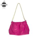 Bolso de Mano en Piel Italiana con Asa Corta Extraíble Tipo Cadena y Tira Bandolera para Mujer - Imagen 2