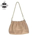 Bolso de Mano en Piel Italiana con Asa Corta Extraíble Tipo Cadena y Tira Bandolera para Mujer - Imagen 3