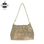 Bolso de Mano en Piel Italiana con Asa Corta Extraíble Tipo Cadena y Tira Bandolera para Mujer - Imagen 11