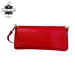 Bolso Bandolera Tipo Baguette en Piel Italiana Mujer con Asa Larga Removible y Gran Calidad - Imagen 4