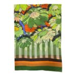 Amplia Bufanda de Mujer en Seda 100% con Gran Calidad y Alegres Colores - Imagen 2