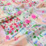 Amplia Bufanda Multicolor para Mujer en Seda 100% con Gran Calidad - Imagen 3