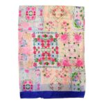 Amplia Bufanda Multicolor para Mujer en Seda 100% con Gran Calidad - Imagen 2