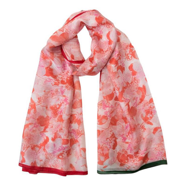 Amplia Bufanda de Mujer en Seda 100% con Gran Calidad y Tonos Suaves-Principal Amplia Bufanda de Mujer en Seda 100% con Gran Calidad y Tonos Suaves - Imagen 1