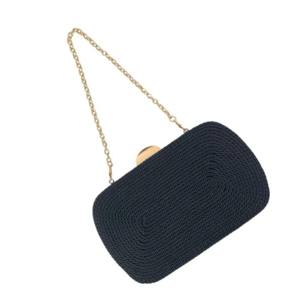 Bolso de Fiesta Sintético para Mujer con Cierre Magnético y 2 Asas Extraíbles Estilo Cadena - Imagen 4