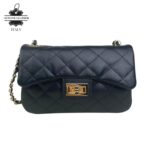 Bolso acolchado con solapa Piel auténtico para regalos Mujer - Imagen 3