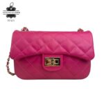 Bolso acolchado con solapa Piel auténtico para regalos Mujer - Imagen 7