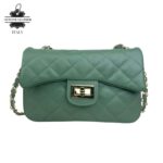 Bolso acolchado con solapa Piel auténtico para regalos Mujer - Imagen 8