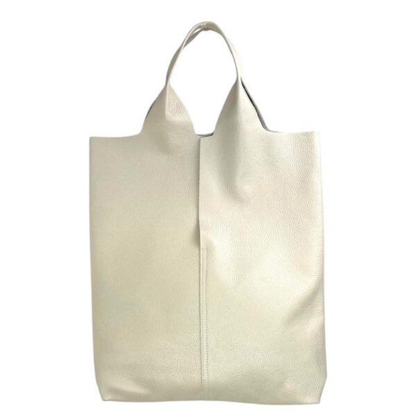 Bolso Shopper Universitario De Piel Italiana con Monedero Extra para Mujer - Imagen 21