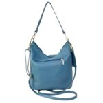 Bolso de Hombro en Piel con Bolsillo Trasero, Enganche Dorado y Asa Larga Mujer - Imagen 26