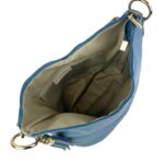 Bolso de Hombro en Piel con Bolsillo Trasero, Enganche Dorado y Asa Larga Mujer - Imagen 30