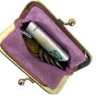 Monedero de Piel Italiana con Cierre de Click, Tamaño Compacto y Gran Calidad para Mujer - Imagen 8